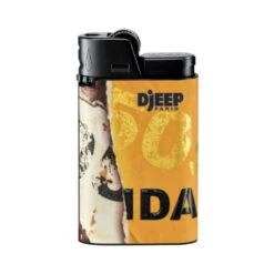 Barquette De 24 Briquets Djeep Assortis - Ripped Paper -Fournitures Pour Fumeurs barquette de 24 briquets djeep assortis ripped paper 2