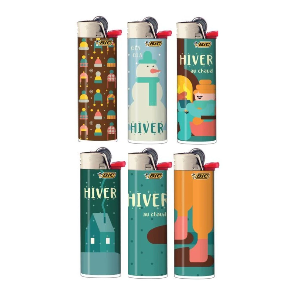 Bic Barquette De 50 Briquets J26 Hiver 4 Bic Barquette De 50 Briquets J26 Hiver – Image 2