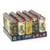 Bic Barquette De 50 Briquets Mini J25 Tiger -Fournitures Pour Fumeurs barquette de 50 briquets mini j25 tiger
