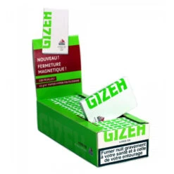 Fournitures Pour Fumeurs 30 Fournitures Pour Fumeurs -Fournitures Pour Fumeurs boite de 20 carnets de feuille a rouler gizeh hyper fin 1