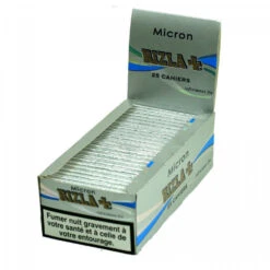 Boite De 25 Paquets De Feuilles à Rouler - Rizla Micron -Fournitures Pour Fumeurs boite de 25 paquets de feuilles a rouler rizla micron 2