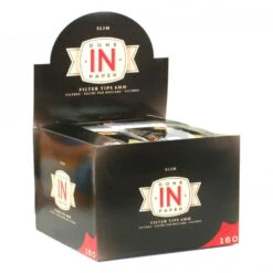 Boite De 30 Sachets De 160 Filtres Slim DONE IN PAPER -Fournitures Pour Fumeurs boite de 30 sachets de 160 filtres slim done in paper 3