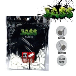 Boite De 34 Sachets De Filtre Jass 6 Mm -Fournitures Pour Fumeurs boite de 34 sachets de filtre jass 6 mm 4