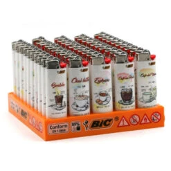 Boite De 50 Briquets Maxi BIC - Café 6 Boite De 50 Briquets Maxi BIC - Café -Fournitures Pour Fumeurs boite de 50 briquets maxi bic cafe 1