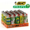 Boite De 50 Briquets Mini BIC - Brazil -Fournitures Pour Fumeurs boite de 50 briquets mini bic brazil