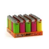 Boite De 50 Briquets Mini BIC - Fluo -Fournitures Pour Fumeurs boite de 50 briquets mini bic fluo