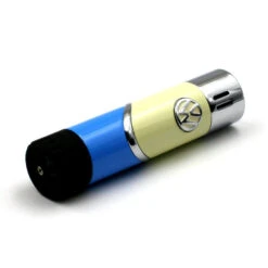 Briquet Cylindre Bicolore Volkswagen Bleu Et Beige -Fournitures Pour Fumeurs briquet cylindre bicolore volkswagen bleu et beige 1