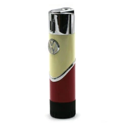 Briquet Cylindre Bicolore Volkswagen Rouge Et Beige -Fournitures Pour Fumeurs briquet cylindre bicolore volkswagen rouge et beige 2