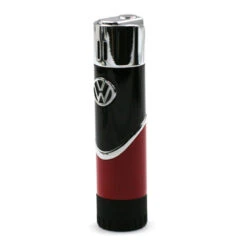 Briquet Cylindre Bicolore Volkswagen Rouge Et Noir -Fournitures Pour Fumeurs briquet cylindre bicolore volkswagen rouge et noir 2