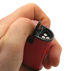 Briquet Turbo Métal Avec Perce Cigare Intégrer – Rouge -Fournitures Pour Fumeurs briquet turbo metal avec perce cigare integrer rouge 2
