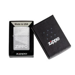 Briquet Zippo Street Chrome Checkered -Fournitures Pour Fumeurs briquet zippo street chrome checkered 4