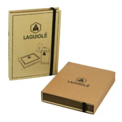 Champ Coffret Laguiole - Briquet Et Etui à Cigarettes Brun -Fournitures Pour Fumeurs coffret laguiole briquet et etui a cigarettes brun 3