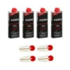 Lot De 4 Recharges D'essence Original Zippo + 4 Pierres à Briquet -Fournitures Pour Fumeurs lot de 4 recharges d essence original zippo 4 pierres a briquet