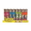 Lot De 48 Briquets Clipper Collection Summer Skulls -Fournitures Pour Fumeurs lot de 48 briquets clipper collection summer skulls