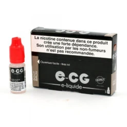 Lot De 5 Flacons E-CG - Goût Brun 11 Mg/ml