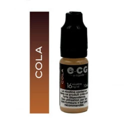 Lot De 5 Flacons E-CG - Goût Cola 16 Mg/ml -Fournitures Pour Fumeurs lot de 5 flacons e cg gout cola 16 mg ml 2