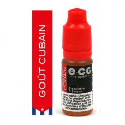 Lot De 5 Flacons E-CG - Goût Cubain 11 Mg/ml -Fournitures Pour Fumeurs lot de 5 flacons e cg gout cubain 11 mg ml 2