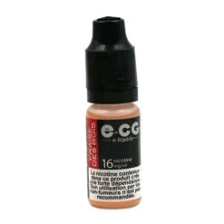 Lot De 5 Flacons E-CG - Goût Fraise Des Bois 16 Mg/ml -Fournitures Pour Fumeurs lot de 5 flacons e cg gout fraise des bois 16 mg ml 3