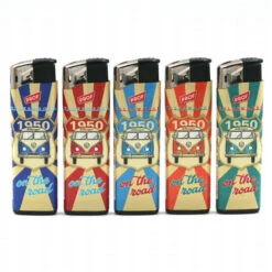 Plaquette De 50 Briquets électroniques Prof V.W -Fournitures Pour Fumeurs plaquette de 50 briquets electroniques prof vw 1