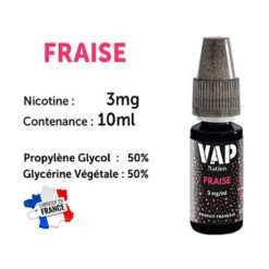 Vap Nation Lot De 5 Liquides - Fraise 3 Mg
