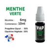 Vap Nation Lot De 5 Liquides - Menthe Verte 6 Mg -Fournitures Pour Fumeurs vap nation lot de 5 liquides menthe verte 6 mg