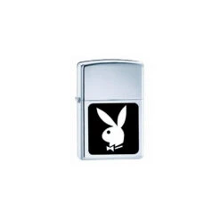 Zippo - Briquet Playboy Black And White -Fournitures Pour Fumeurs zippo briquet playboy black and white 1