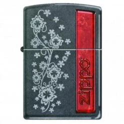 Zippo Design 4 - Fleurs Gravées -Fournitures Pour Fumeurs zippo design 4 fleurs gravees 2